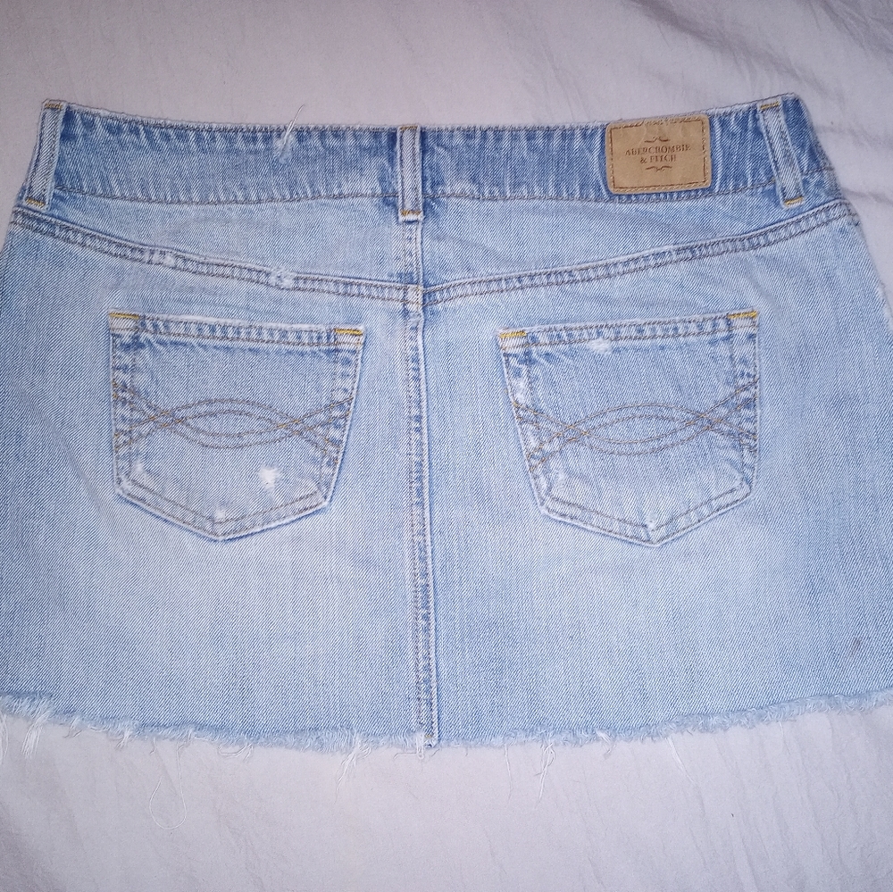 Abercrombie and Fitch denim mini skirt